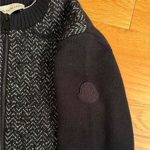 Girls’ Moncler Zip Up Sweater - Girls Size 14
